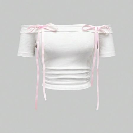 کراپ پاپیونی یقه قایقی