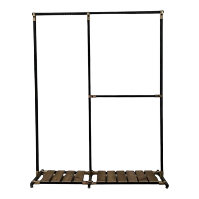 رگال لباس ایستاده چوب و فلز مدل سنا