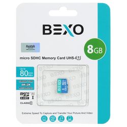BEXO Extra 533X microSDHC UHS-I U1 Class10-80MB/s-8GB(گارانتی داده پردازی آواتک)