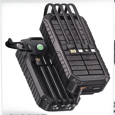 پاور بانک خورشیدی 20000mAh