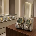 ست ساعت مچی عقربهای کوارتز زنانه و مردانه سوئیس آرت مدل ANT172-173SG1507