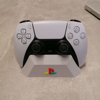 پایه نگهدارنده دسته بازی PS5 طرح لوگوی رنگی پلی استیشن
