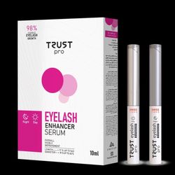 سرم رویش و تقویت مژه تراست Trust دارای تأییدیه Swiss Fine Cosmetic حجم 10 میل