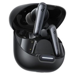 هدفون بلوتوثی انکر مدل Soundcore Liberty 4 NC با نویز کنسلینگ فعال (ANC)، درگاه شارژ USB Type-C، پشتیبانی از فرمان لمسی، مقاوم د