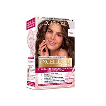رنگ مو لورال LOREALشماره5 LOREAL hair dye number 5