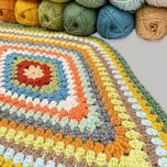 پتو/ شال مبل قلاب بافی مدل کج راه