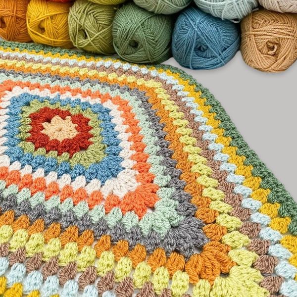 پتو/ شال مبل قلاب بافی مدل کج راه