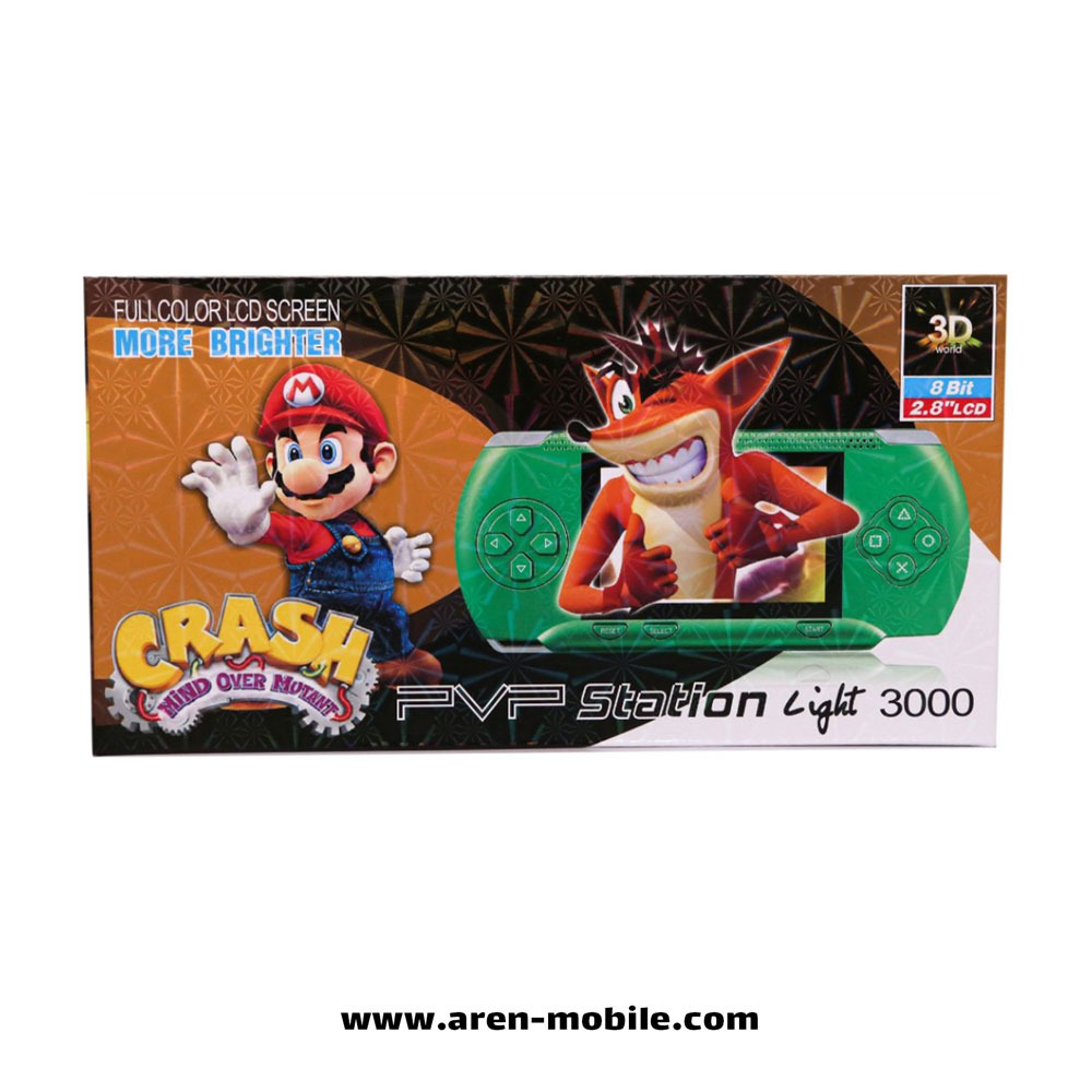 کنسول بازی قابل حمل قابل شارژ Pxp PVP 3000