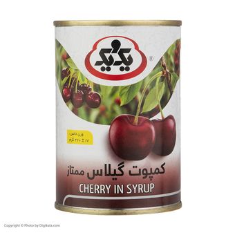 کمپوت گیلاس یک و یک - 420 گرم