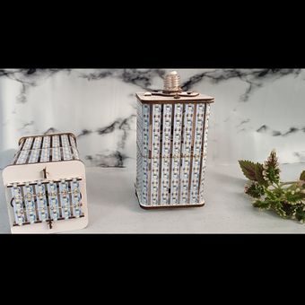 لامپ دست ساز مدل فانوسی 8پیکسل 85وات