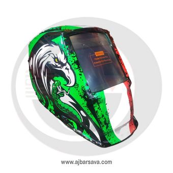 کلاه ماسک جوشکاری اتومات تم ول TEM WELL صفحه بزرگ مدل 03