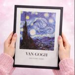 تابلو قاب و شیشه طرح ونگوگ