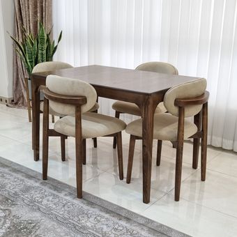 ست صندلی و میز نهارخوری مدل السا
