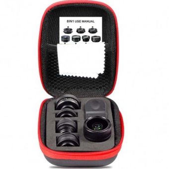 کیت لنز موبایل ایبولو مدل 8 در 1