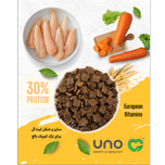 غذای خشک سگ اونو مناسب نژاد کوچک و متوسط بالغ / Uno small & medium adult dry food