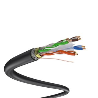 کابل شبکه لگراند تمام مس بدون تست فلوک باروکش(pvc) cat6/sftp/outdoor