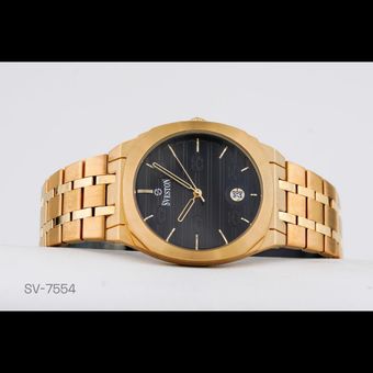 ساعت سویستون مردانه ظریف طلایی