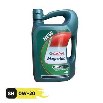 روغن موتور کاسترول مگناتک 0w20 SN حجم 4 لیتر
