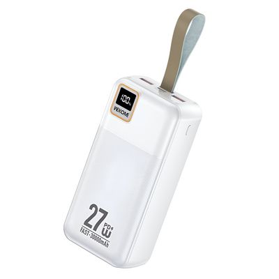 پاوربانک WEKOME مدل WP96 - ظرفیت 30000 میلی آمپر - 27وات - اصل