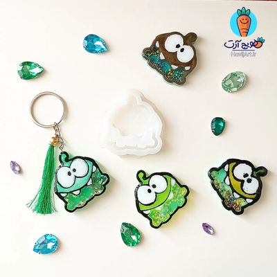 قالب سیلیکونی آکواریمی یا شیکر کات د روپ cut the rope اوم نوم