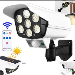 چراغ دیواری خورشیدی سنسوردار مدل JD-2178T طرح دوربین مداربسته