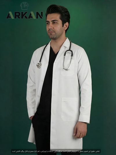 روپوش پزشکی مدل کلاسیک