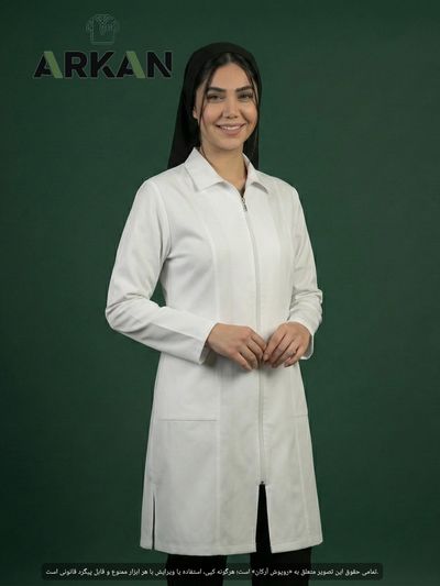 روپوش پزشکی زیپدار