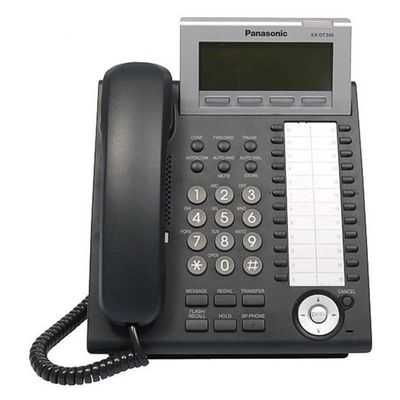 تلفن سانترال پاناسونیک مدل KX-DT346 رنگ مشکی ریفر درجه یک
