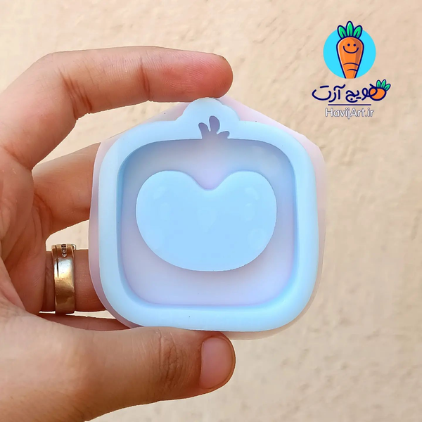 قالب سیلیکونی آکواریمی جوجه گنجشک قلبی