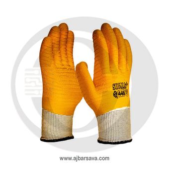 دستکش کار ایمنی ضد برش سیرابی سیگما مدل 446