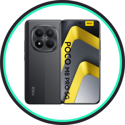 گوشی موبایل Xiaomi مدل (Poco M8 Pro 5G (RAM 12 ظرفیت 512GB - مشکی
