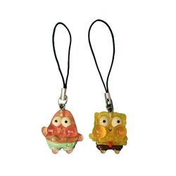 آویز موبایل مدل باب اسفنجی و پاتریک کد 34