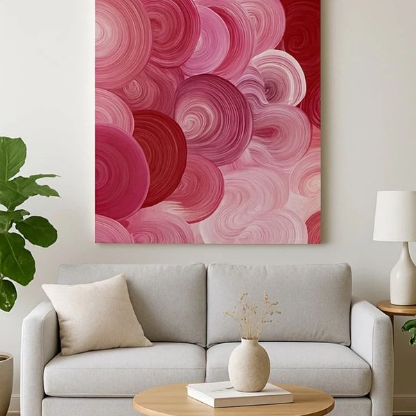 طرح‌ حلقه‌های صورتی