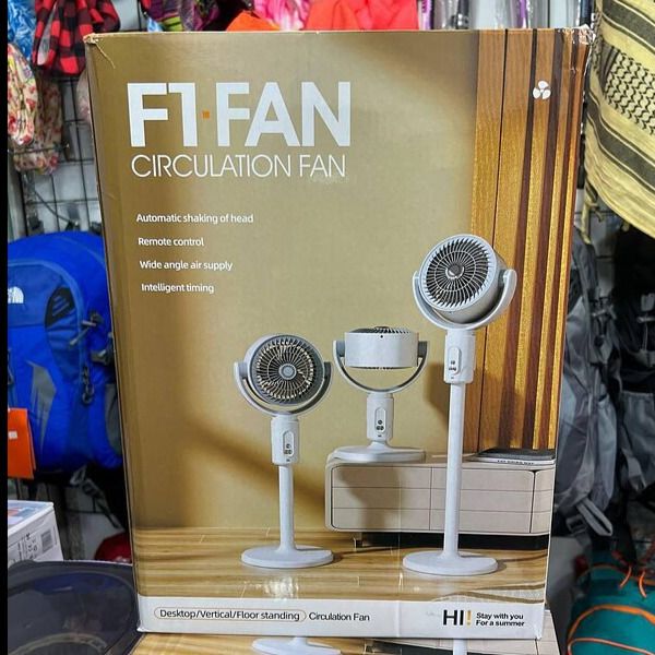 پنکه شارژی قابل حمل F1 با قابلیت تنظیم ارتفاع