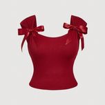 کراپ تاپ بند پاپیونی