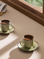 سرویس قهوه خوری 12 پارچه 6 نفره مادام کوکو مدل Kleby