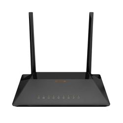 D-LINK DSL-224 300Mbps ADSL / VDSL2 N300 4-Port Wireless مشکی-مودم
