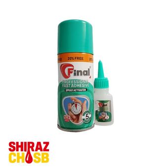 چسب 123 فاینال Final حجم 125 میلی لیتر
