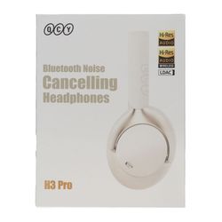 ایرفون بی سیم QCY مدل H3 Pro - سفید (گارانتی 18 ماهه شرکتی)