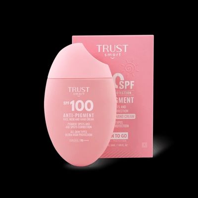 کرم ضدآفتاب SPF100 تراست اسمارت