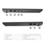 لپ تاپ 15.6 اینچی لنوو مدل V15 G4 IRU-i3 1315U-8GB DDR4-256SSD-TN