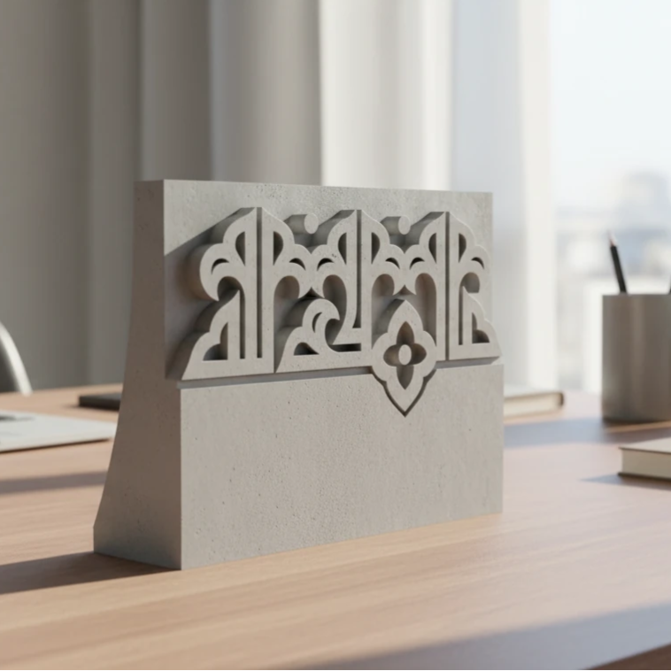 تندیس بتنی الملک لله (عمده)