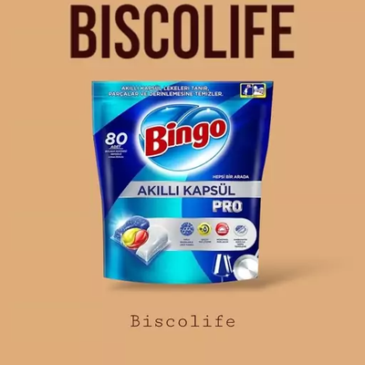قرص ماشین ظرفشویی80عددی بینگو پرو محصول کشور ترکیه