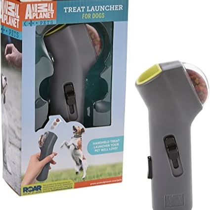 دستگاه پرتاب تشویقی سگ و گربه مدل تفنگی