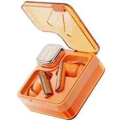 ایرفون بی سیم QCY مدل Melobuds Neo - نارنجی (گارانتی یکساله تعویض شرکتی)