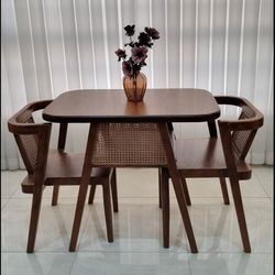 ست دو نفره صندلی و میز نهارخوری مدل الین