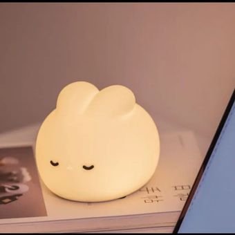 چراغ خواب رومیزی فانتزی قابل شارژ طرح خرگوش Rabbit