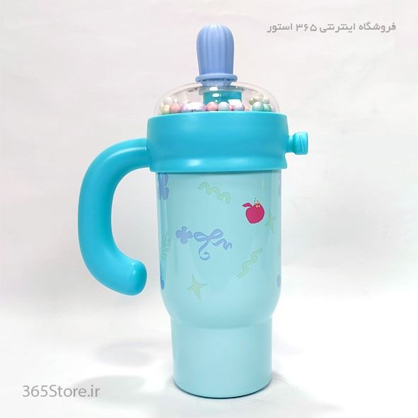 تراول ماگ 750 میل فانتزی درب نیدار | کیفیت عالی و مناسب کودکان و بزرگسالان – 365استور
