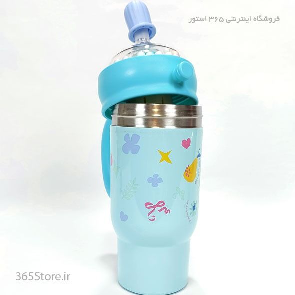 تراول ماگ 750 میل فانتزی درب نیدار | کیفیت عالی و مناسب کودکان و بزرگسالان – 365استور