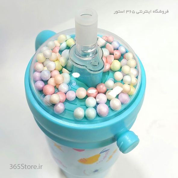 تراول ماگ 750 میل فانتزی درب نیدار | کیفیت عالی و مناسب کودکان و بزرگسالان – 365استور